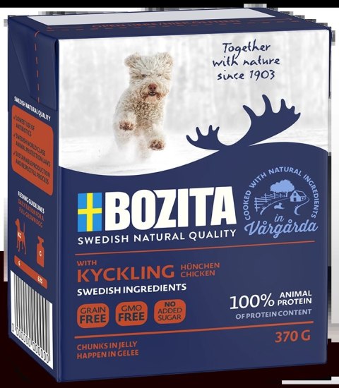BOZITA Dog Junior Delikatny Kurczak W Galarecie 370g