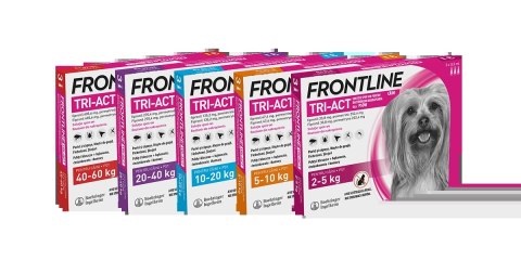 FRONTLINE Tri-Act Dla Psów 3x1ml
