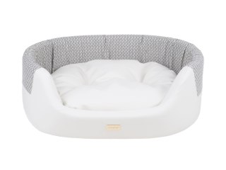 AMIPLAY Legowisko Elipsa Morgan Białe L