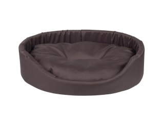 AMIPLAY Legowisko Owalne Basic Brązowe XXL