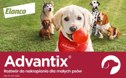 Bayer Advantix Krople Na Kleszcze I Pchły 4x1ml
