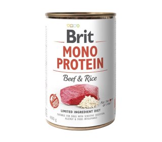 Brit Mono Protein Beef & Brown Rice 400g