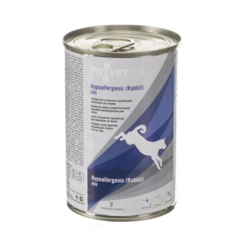 TROVET RRD Hypoallergenic - Rabbit (dla psa) 400g - puszka