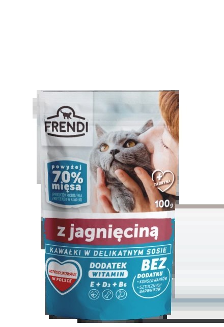 Frendi Kawałki W Delikatnym Sosie Z Jagnięciną 100g
