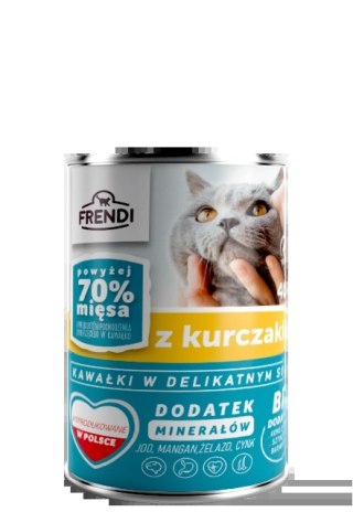 Frendi Kawałki W Delikatnym Sosie Z Kurczakiem 400g