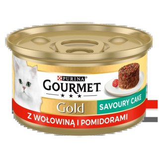Purina Gourmet Gold wołowina w pomidorach 85g