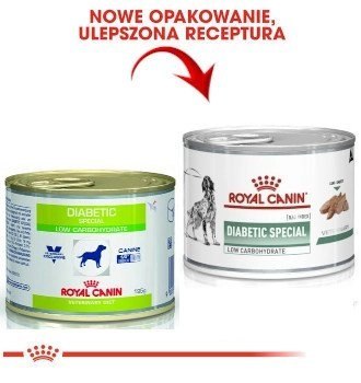ROYAL CANIN Diabetic Special Low Carbohydrate 195g puszka